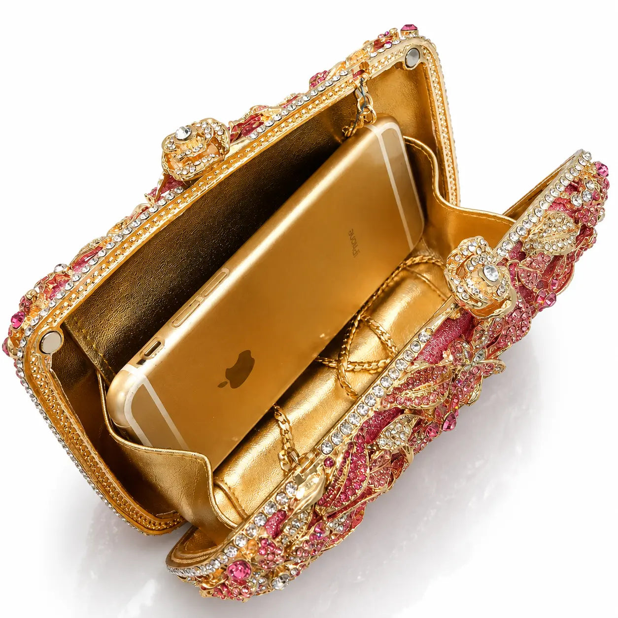 Rosabelle Crystal Bloom Evening Clutch Jovera Joyce