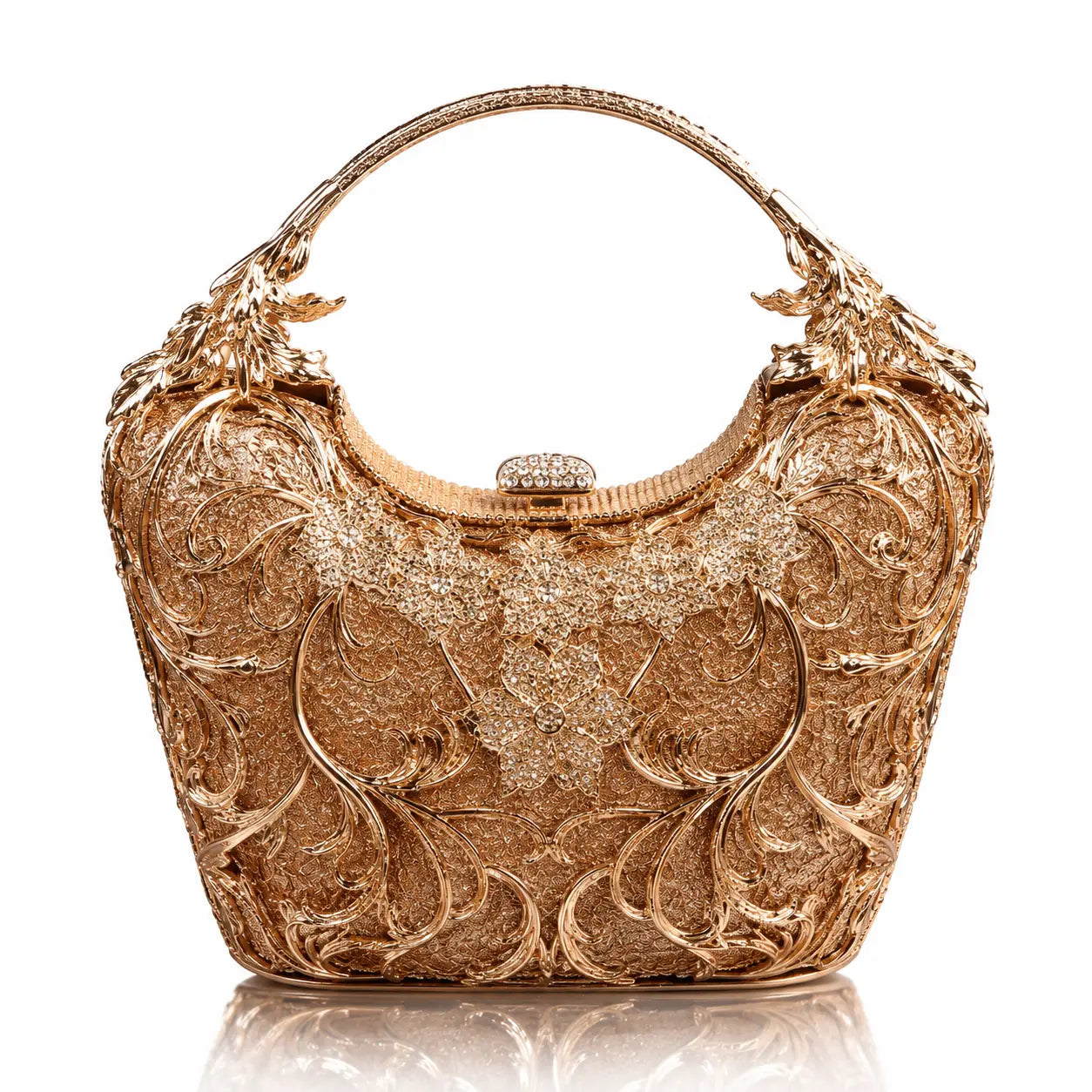 Hollow Out Party Clutch Shiny Banquet Bag Jovera Joyce