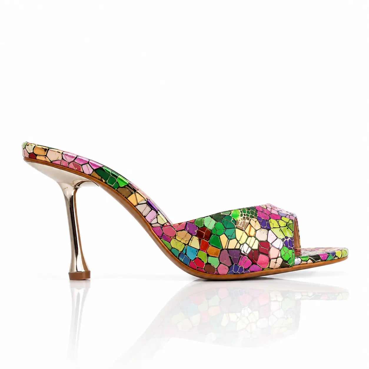 Summer Pointed-toe Colorful Stiletto Sexy Sandals Jovera Joyce