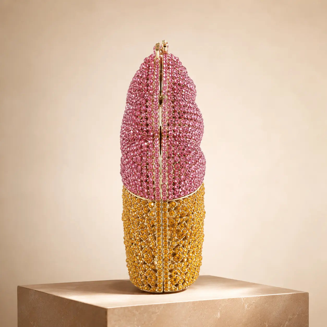 Crystal Ice Cream Cup Clutch Jovera Joyce