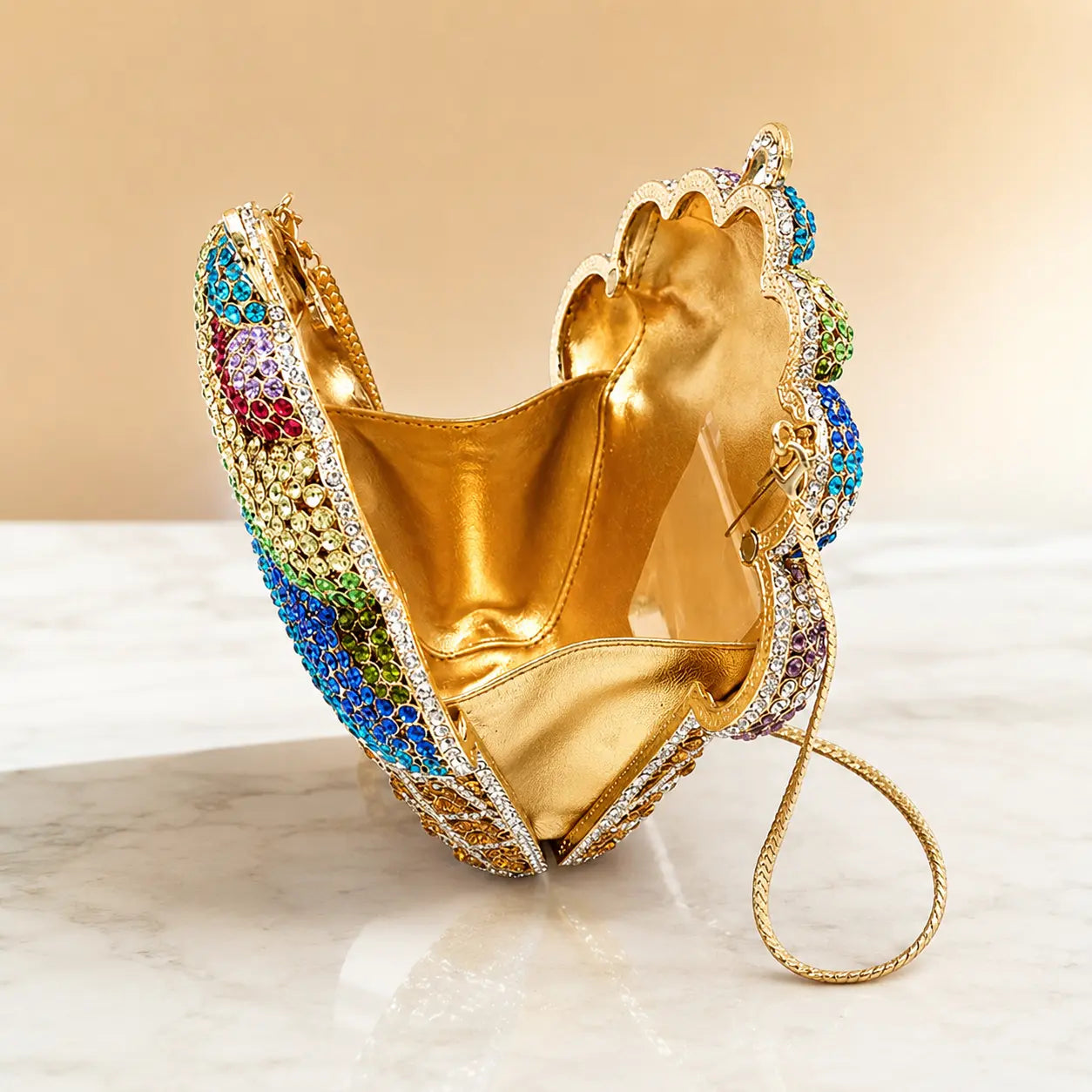 Crystal Ice Cream Cup Clutch Jovera Joyce