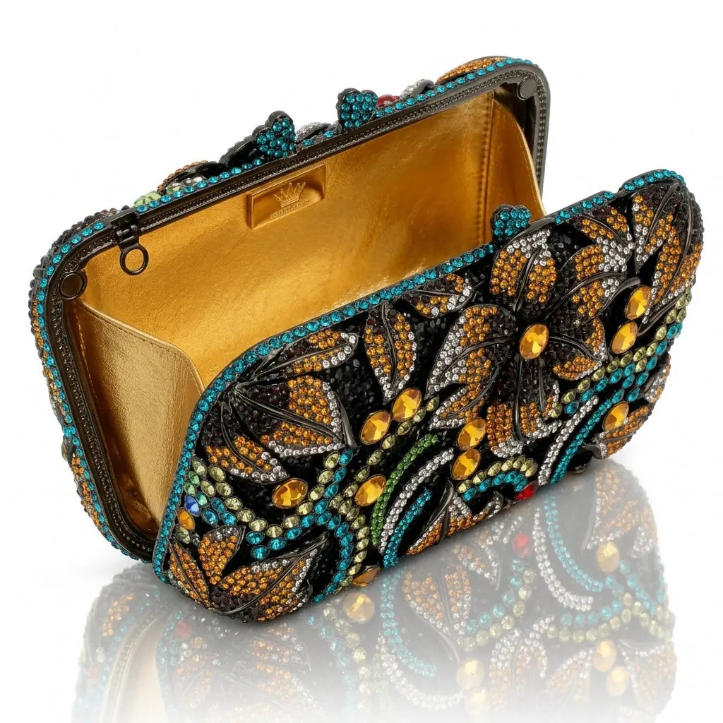 Bloom Jewel Garden Clutch Jovera Joyce