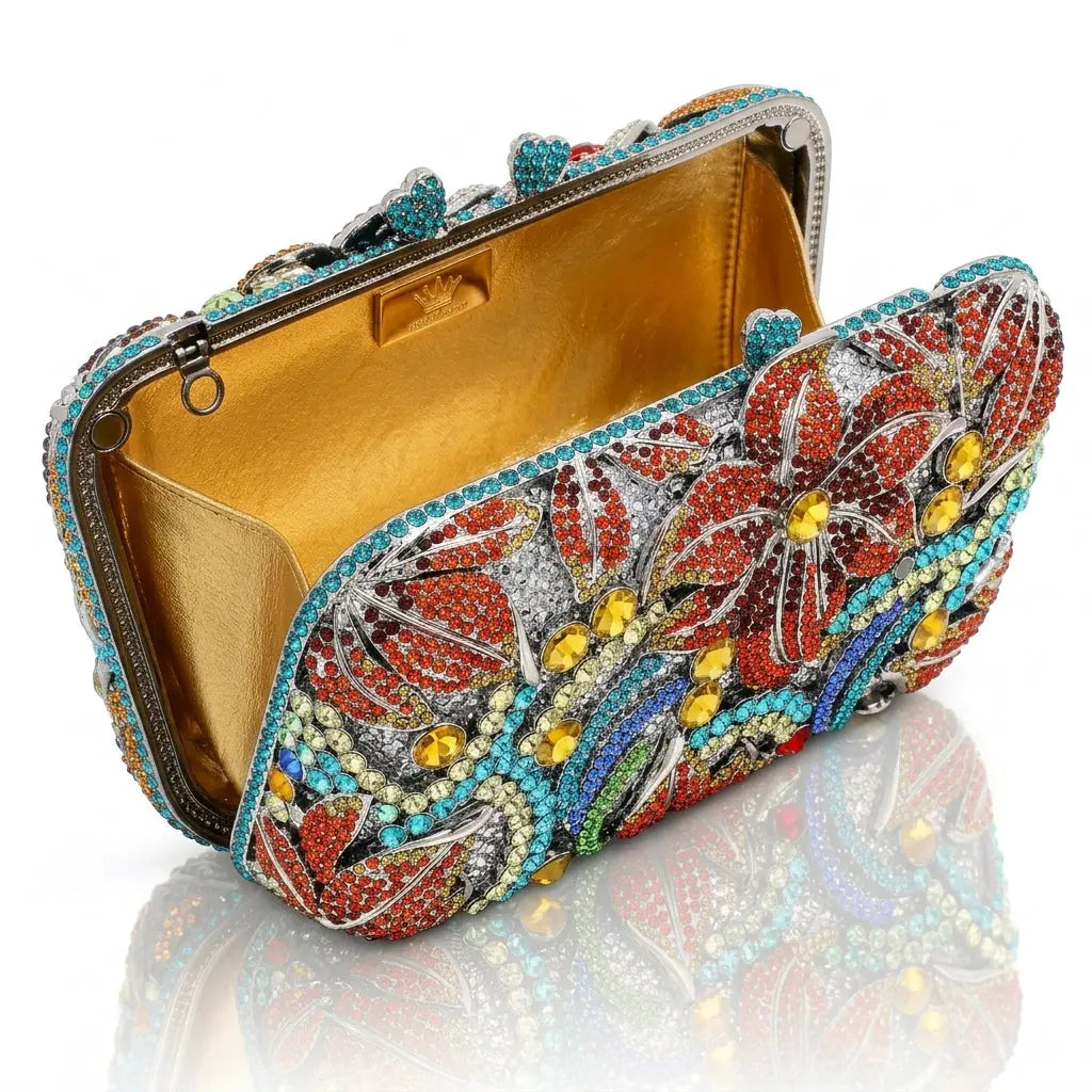 Bloom Jewel Garden Clutch Jovera Joyce