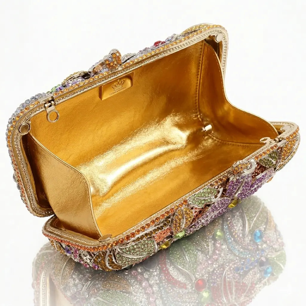Bloom Jewel Garden Clutch Jovera Joyce