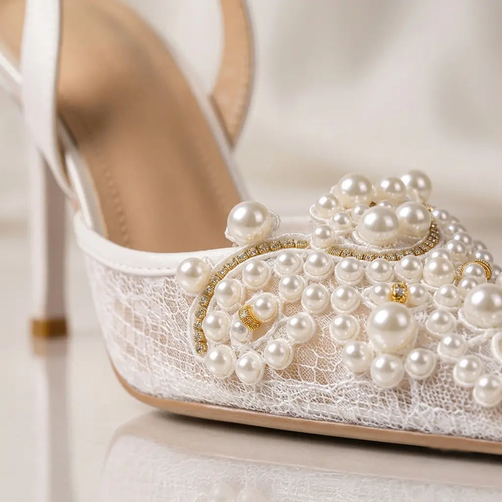 Pearl Royale Couture Heel Jovera Joyce
