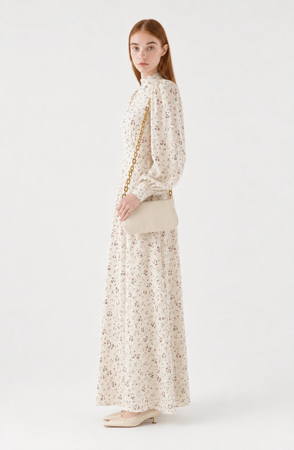 Jovera Joyce Celestine Grand-Swing Floral Maxi Dress