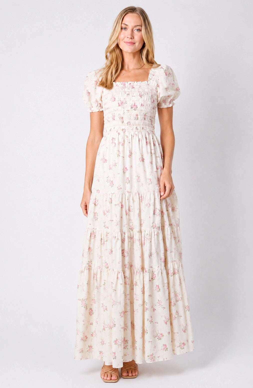 Jovera Joyce Fleuré Blanche Romantic Garden Dress