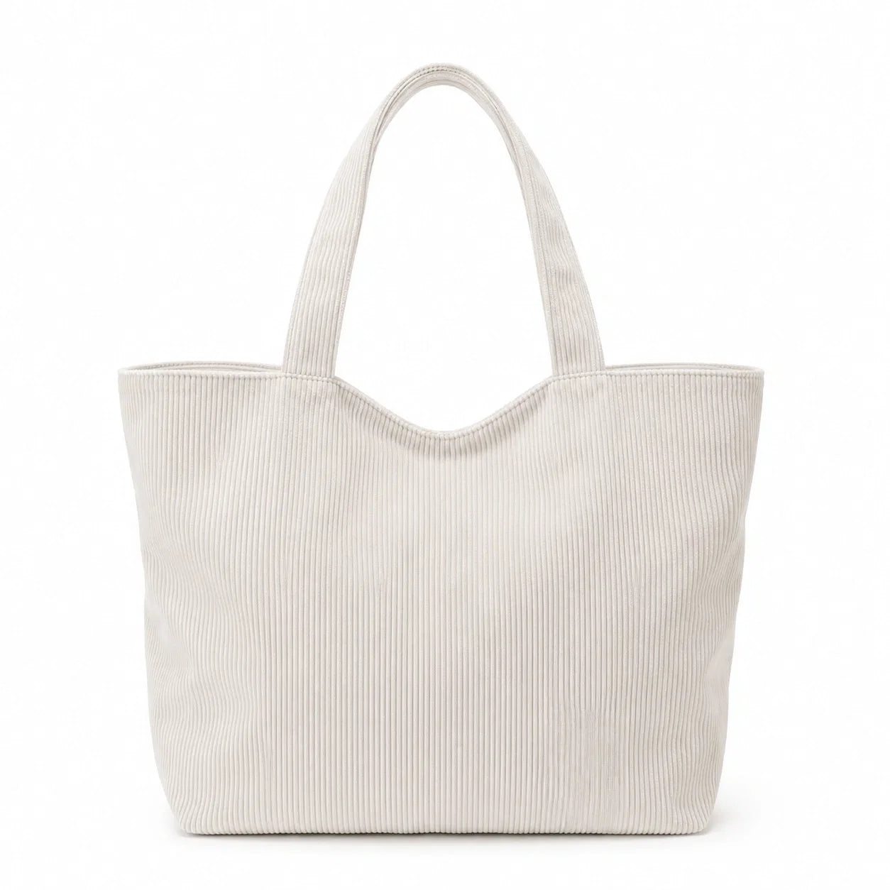 Jovera Joyce Élan Velours Sculpted Ribbed Carryall Tote