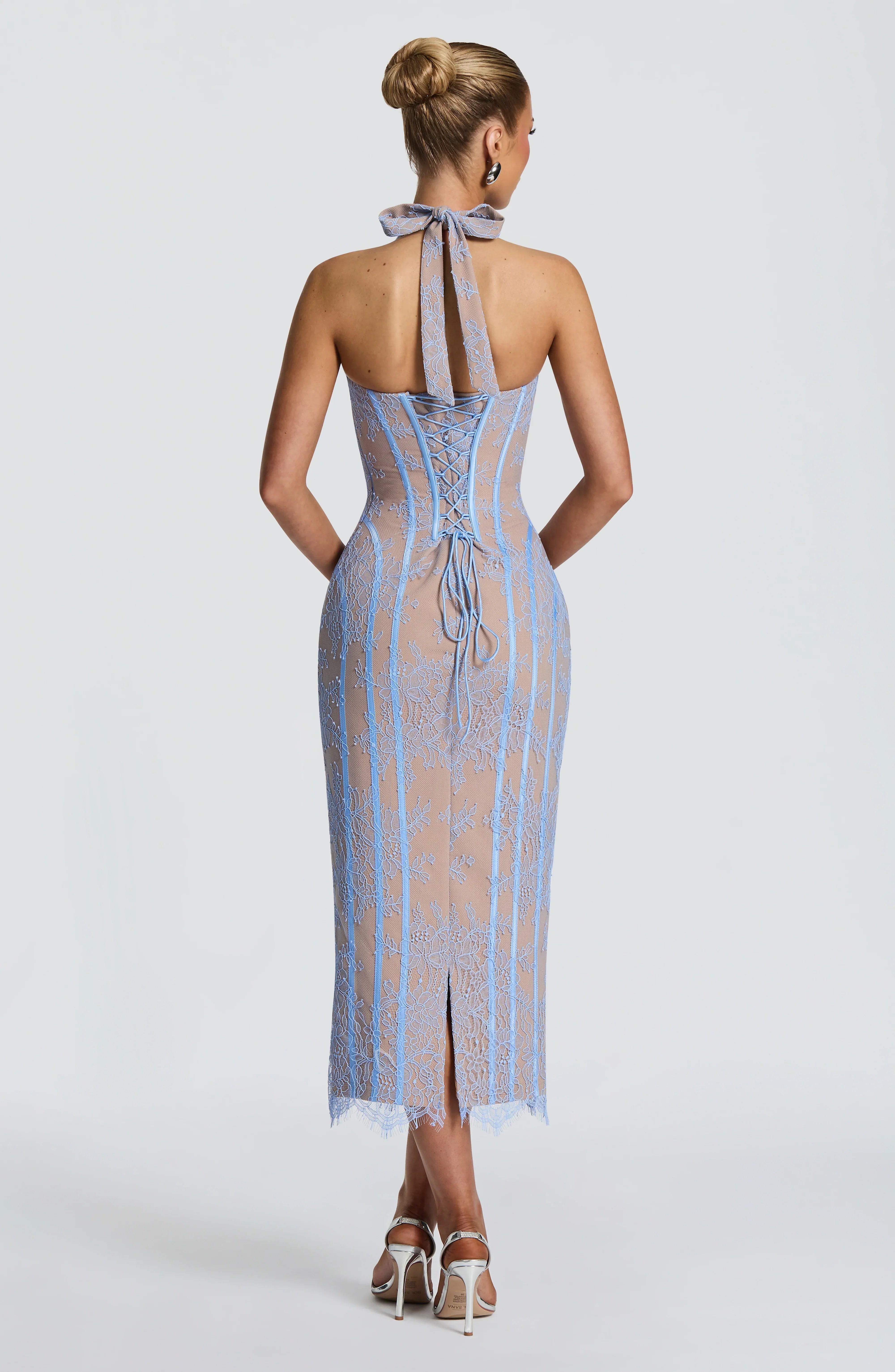 Womens Mid-length Fishtail Waist-cinching Dress Jovera Joyce