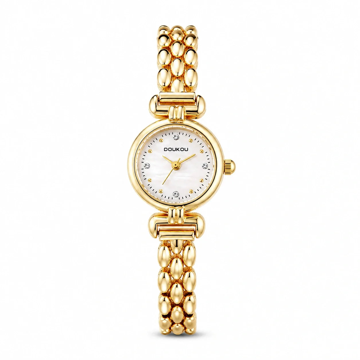 Jovera Joyce Éclat de Lumière Sculpted Bracelet Watch