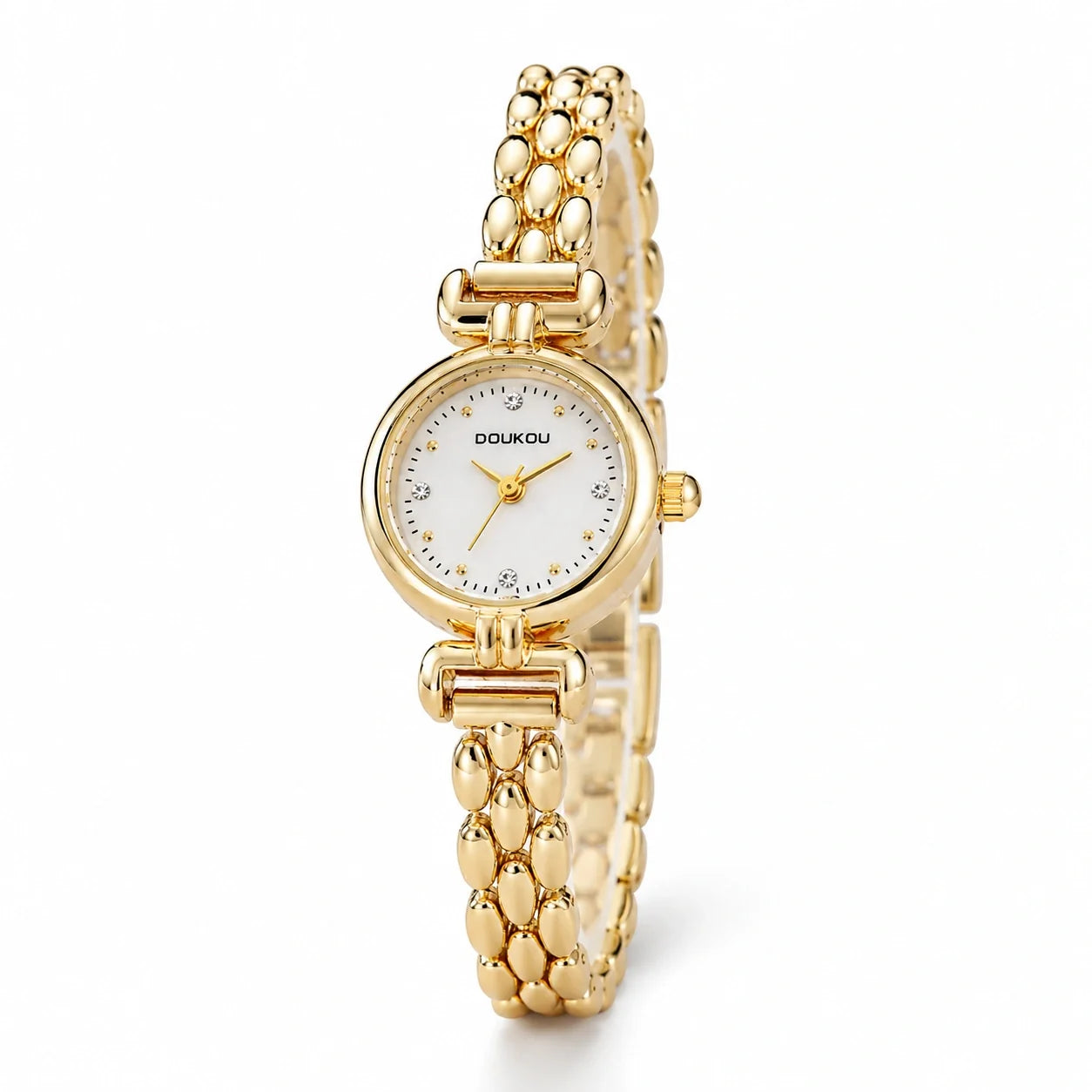 Jovera Joyce Éclat de Lumière Sculpted Bracelet Watch