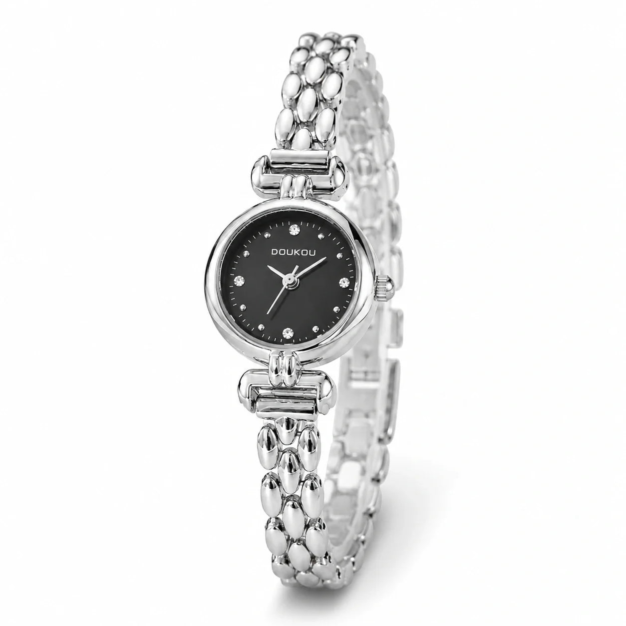 Jovera Joyce Éclat de Lumière Sculpted Bracelet Watch