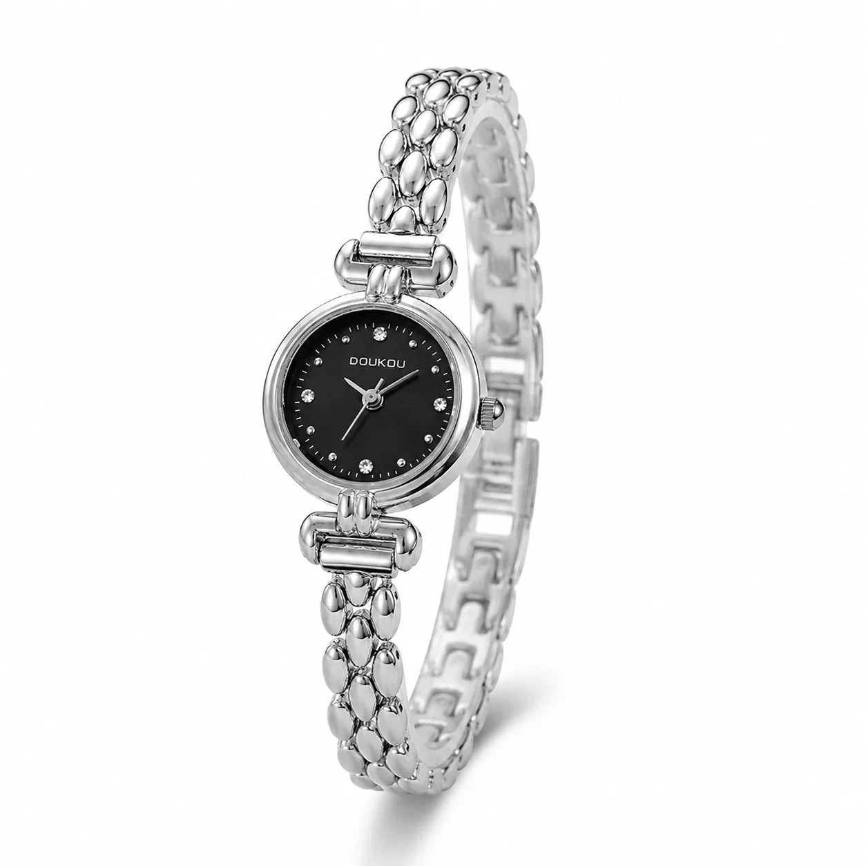 Jovera Joyce Éclat de Lumière Sculpted Bracelet Watch