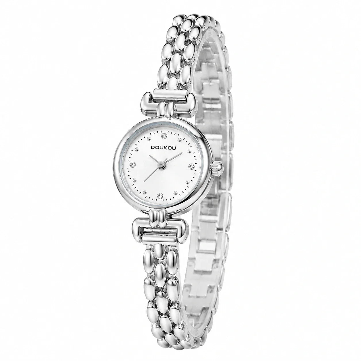 Jovera Joyce Éclat de Lumière Sculpted Bracelet Watch