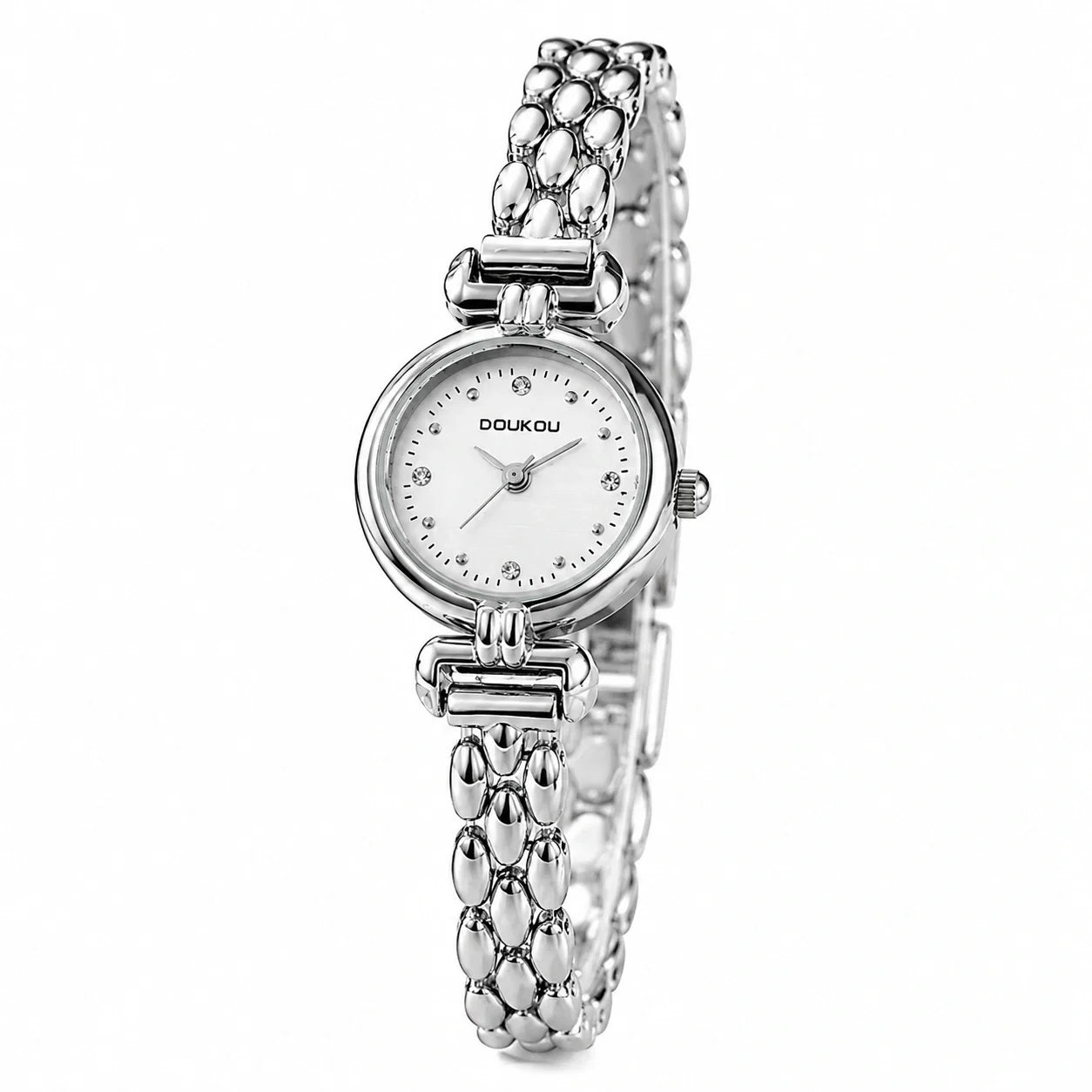 Jovera Joyce Éclat de Lumière Sculpted Bracelet Watch