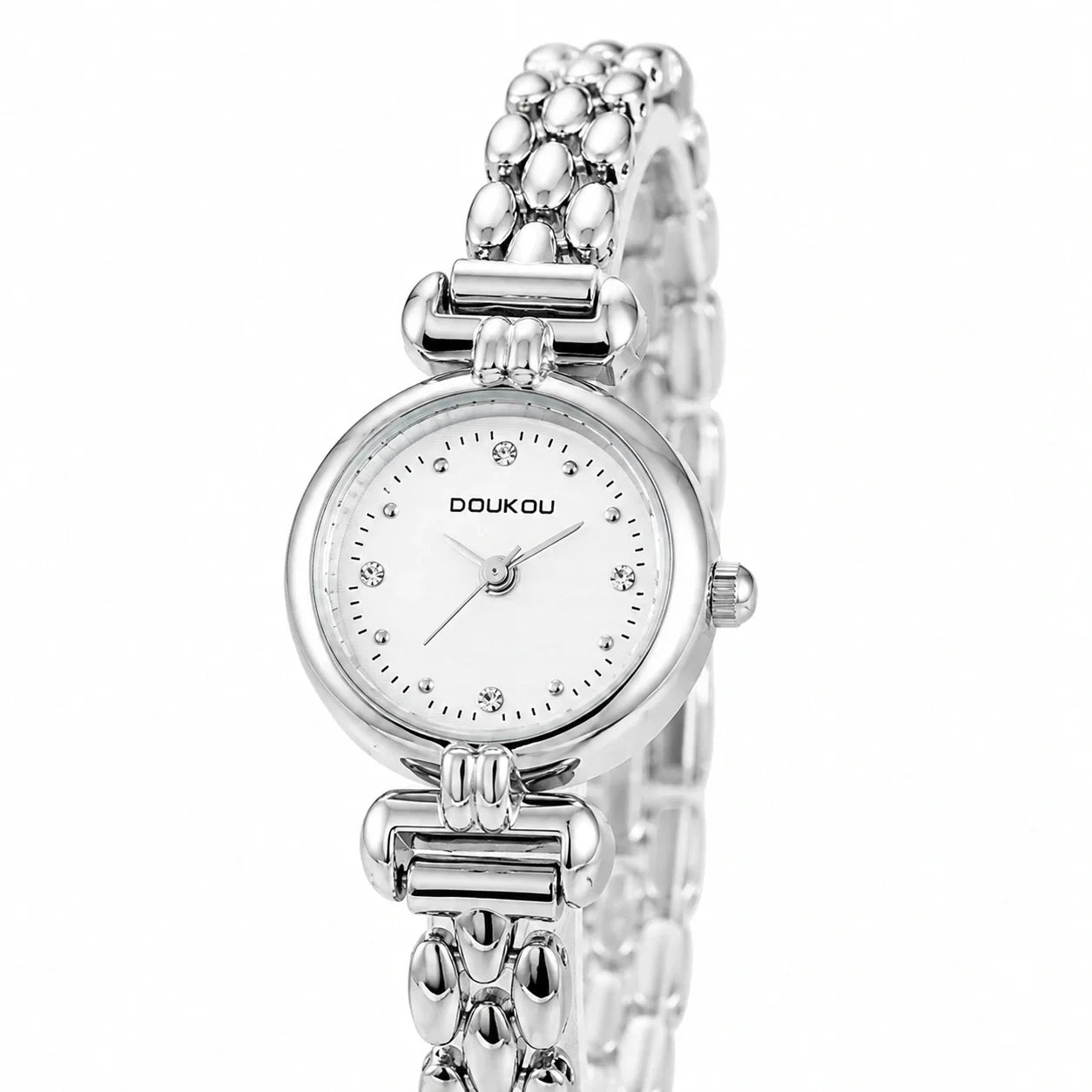 Jovera Joyce Éclat de Lumière Sculpted Bracelet Watch