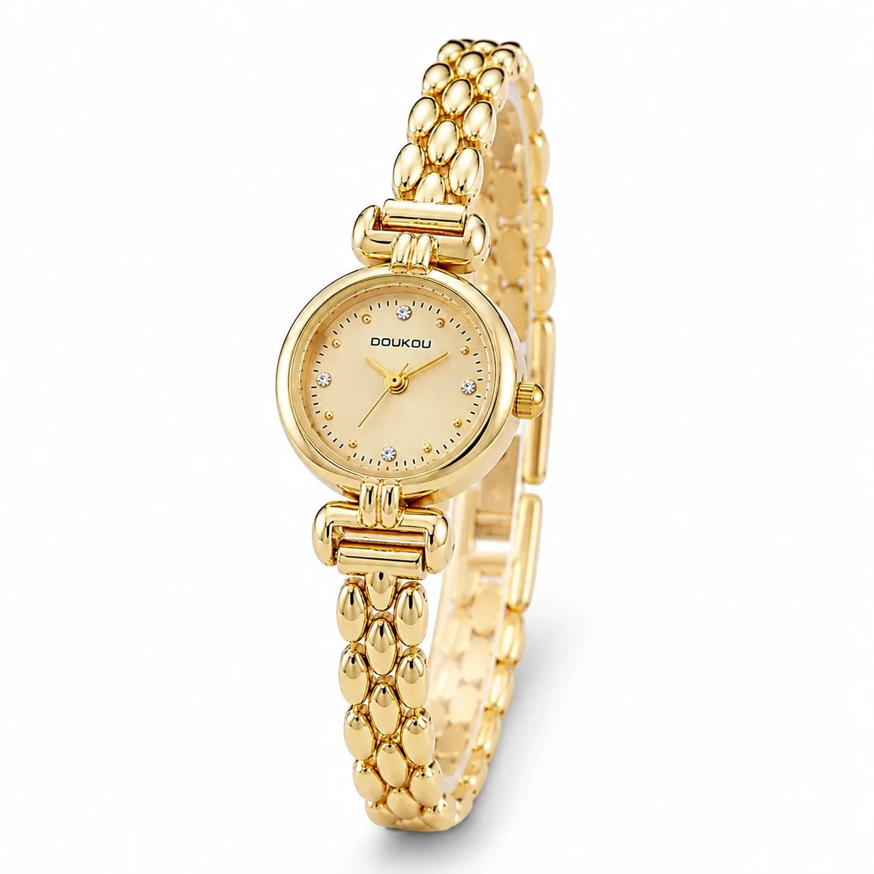 Jovera Joyce Éclat de Lumière Sculpted Bracelet Watch