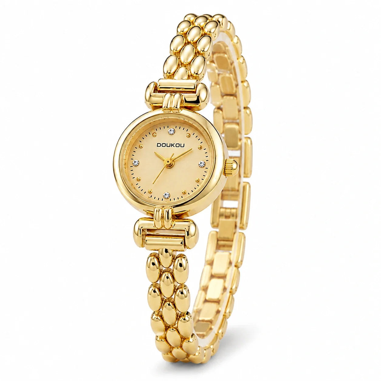 Jovera Joyce Éclat de Lumière Sculpted Bracelet Watch