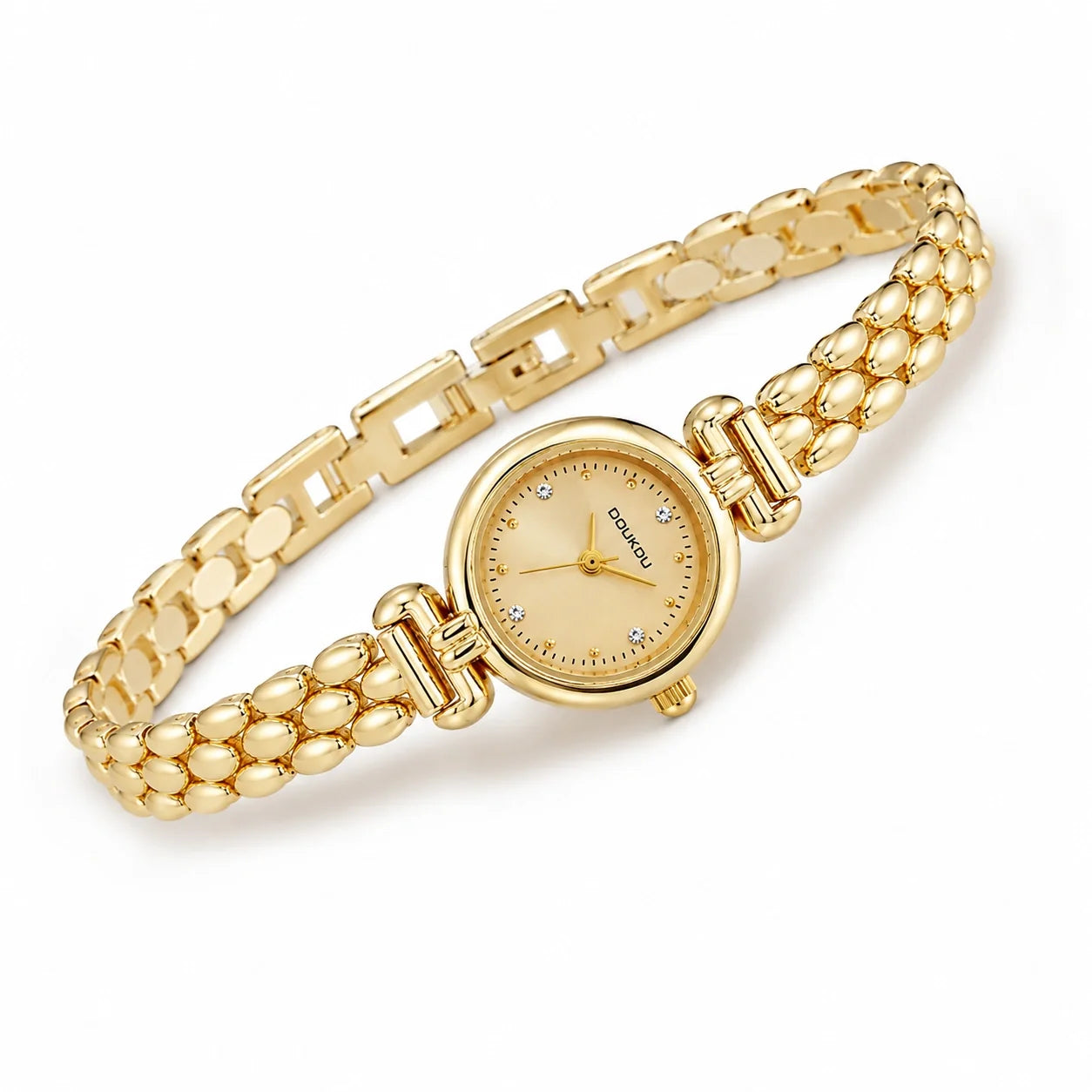 Jovera Joyce Éclat de Lumière Sculpted Bracelet Watch