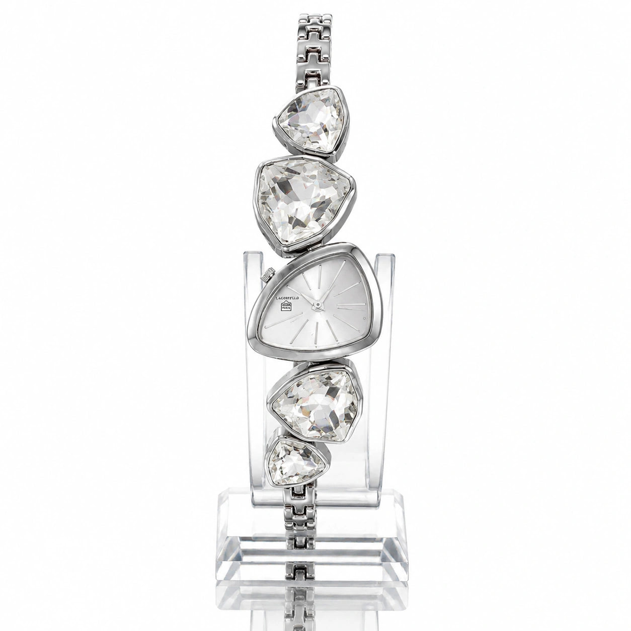 Jovera Joyce Celestia Crystal Sculptura Women’s Luxury Timepiece