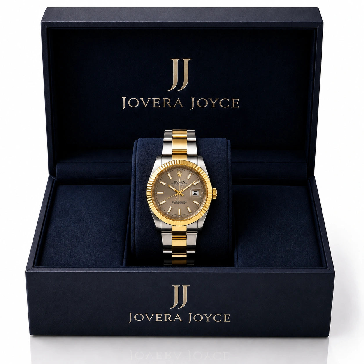 Jovera Joyce Royal Meridian Two-Tone Women’s Luxury Timepiece