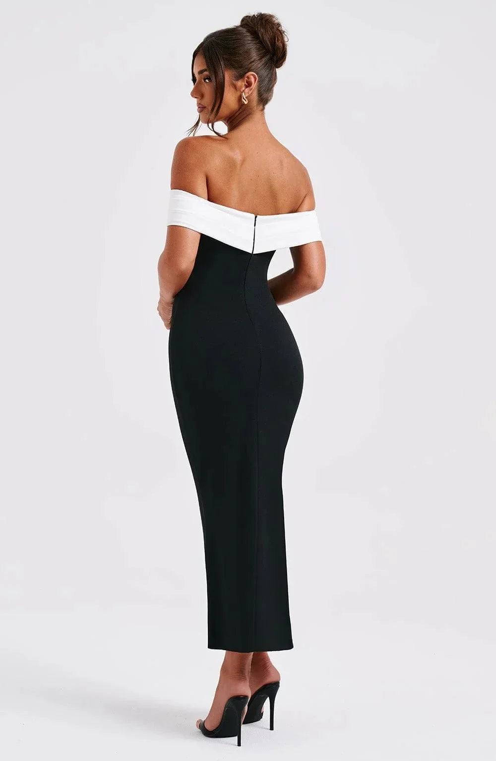 Valentina Noir Midi Dress - Jovera Joyce