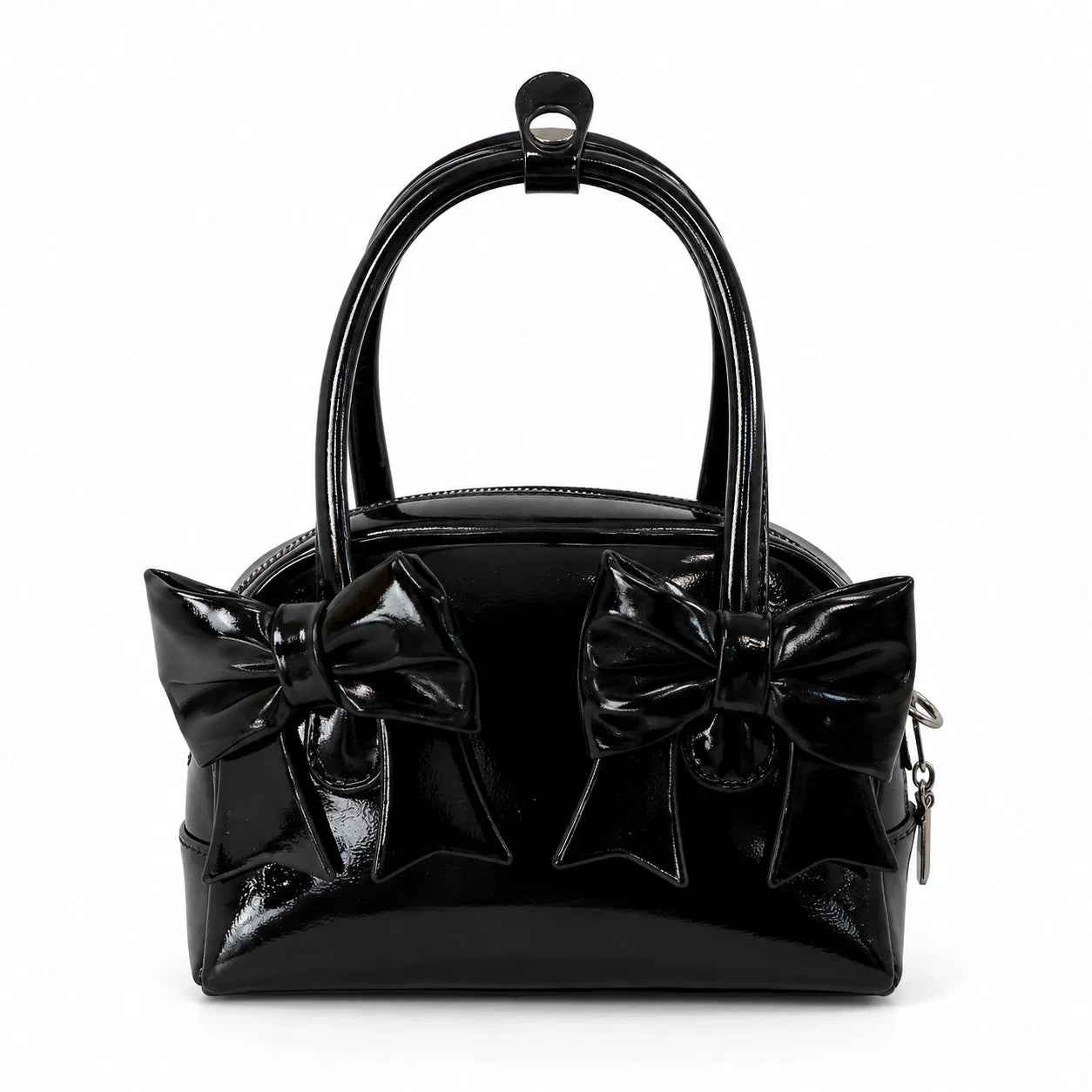 Jovera Joyce Belle Époque Double-Bow Gloss Handbag