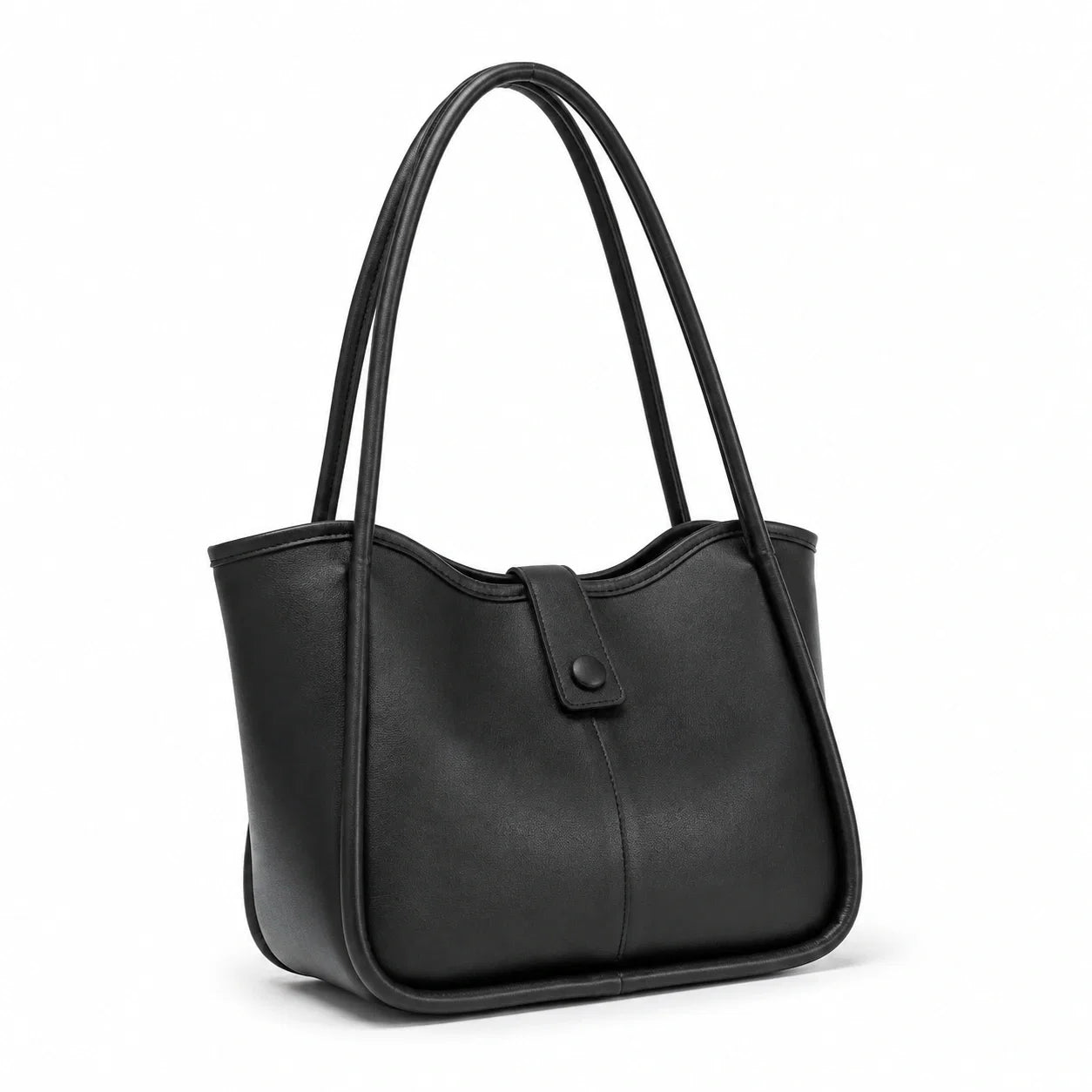 Jovera Joyce Maison Élan Maillard Leather Sculpted Shoulder Tote