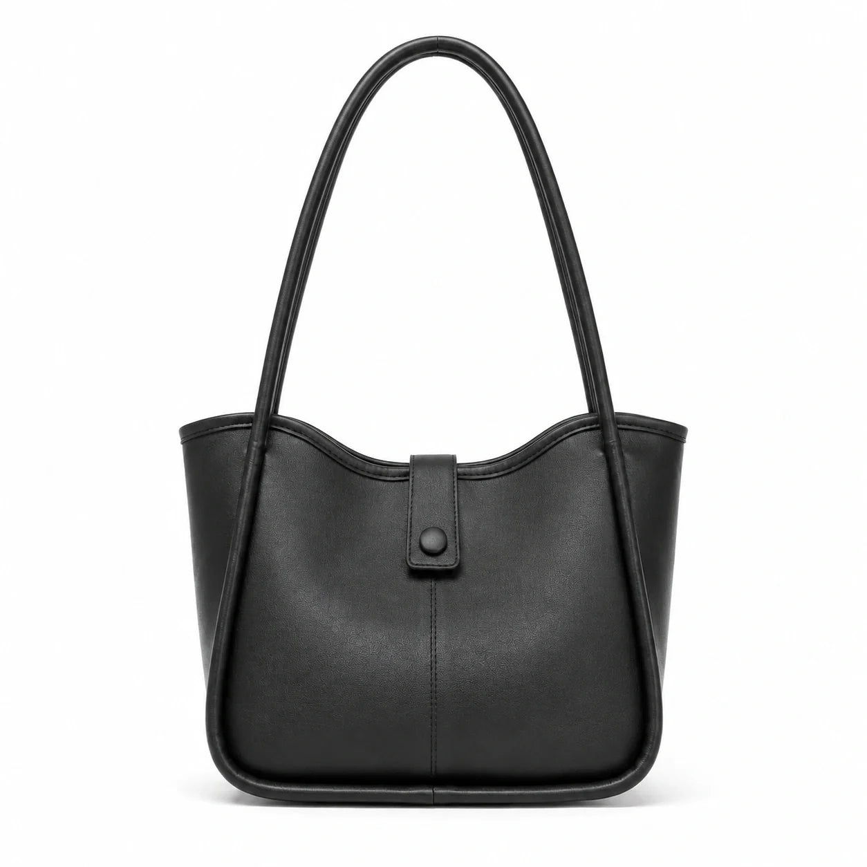 Jovera Joyce Maison Élan Maillard Leather Sculpted Shoulder Tote