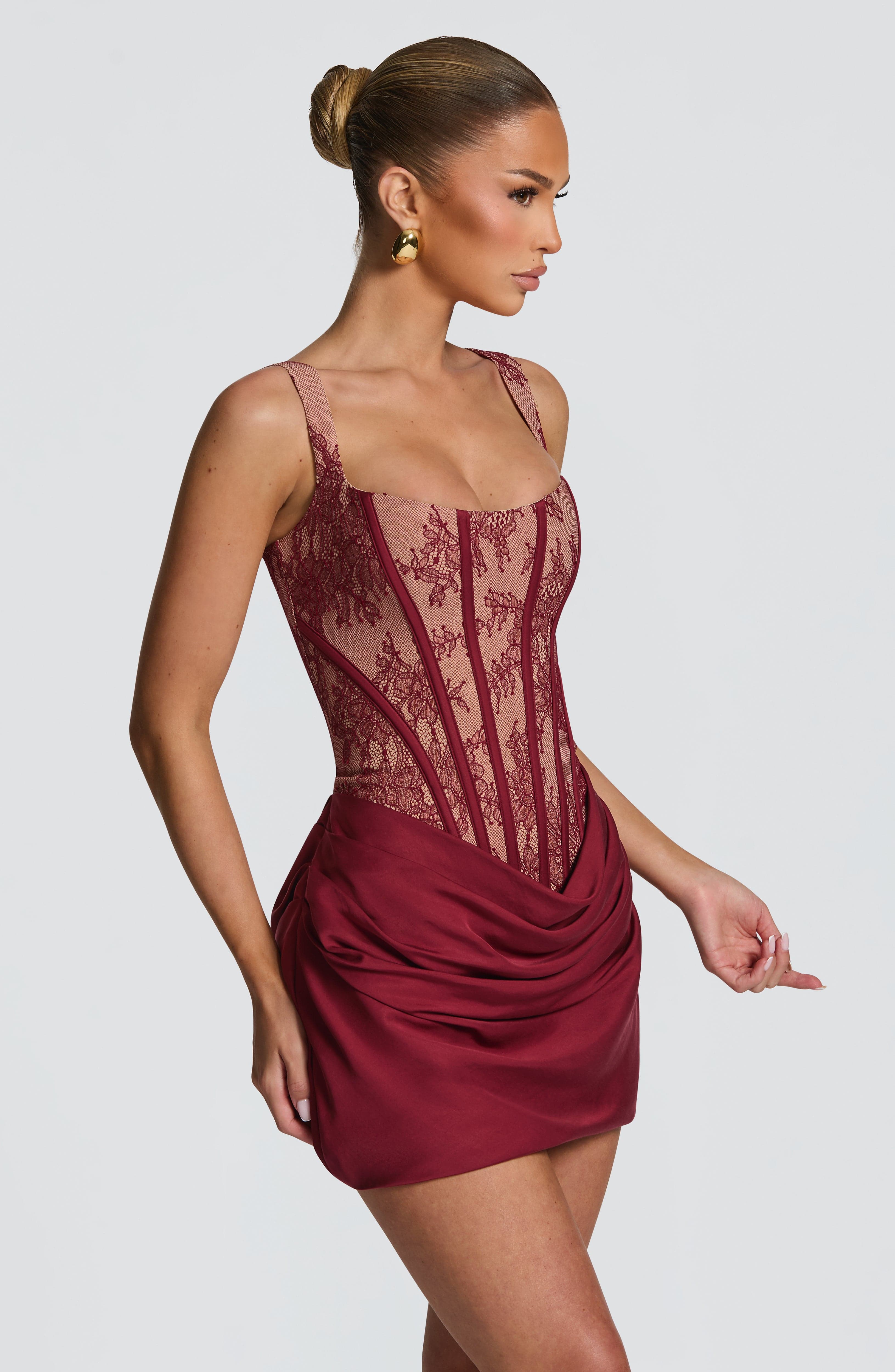 Sexy Backless Short Sheath Dress Womens Waist-Cinching Strap Dress With Ties Jovera Joyce