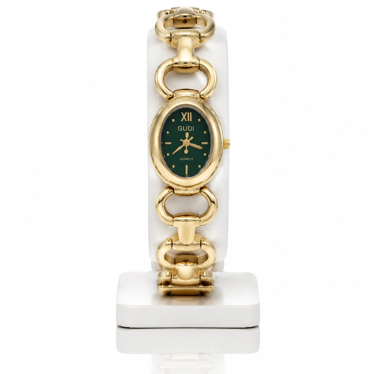Jovera Joyce Emerald Élégance Heritage Women’s Timepiece