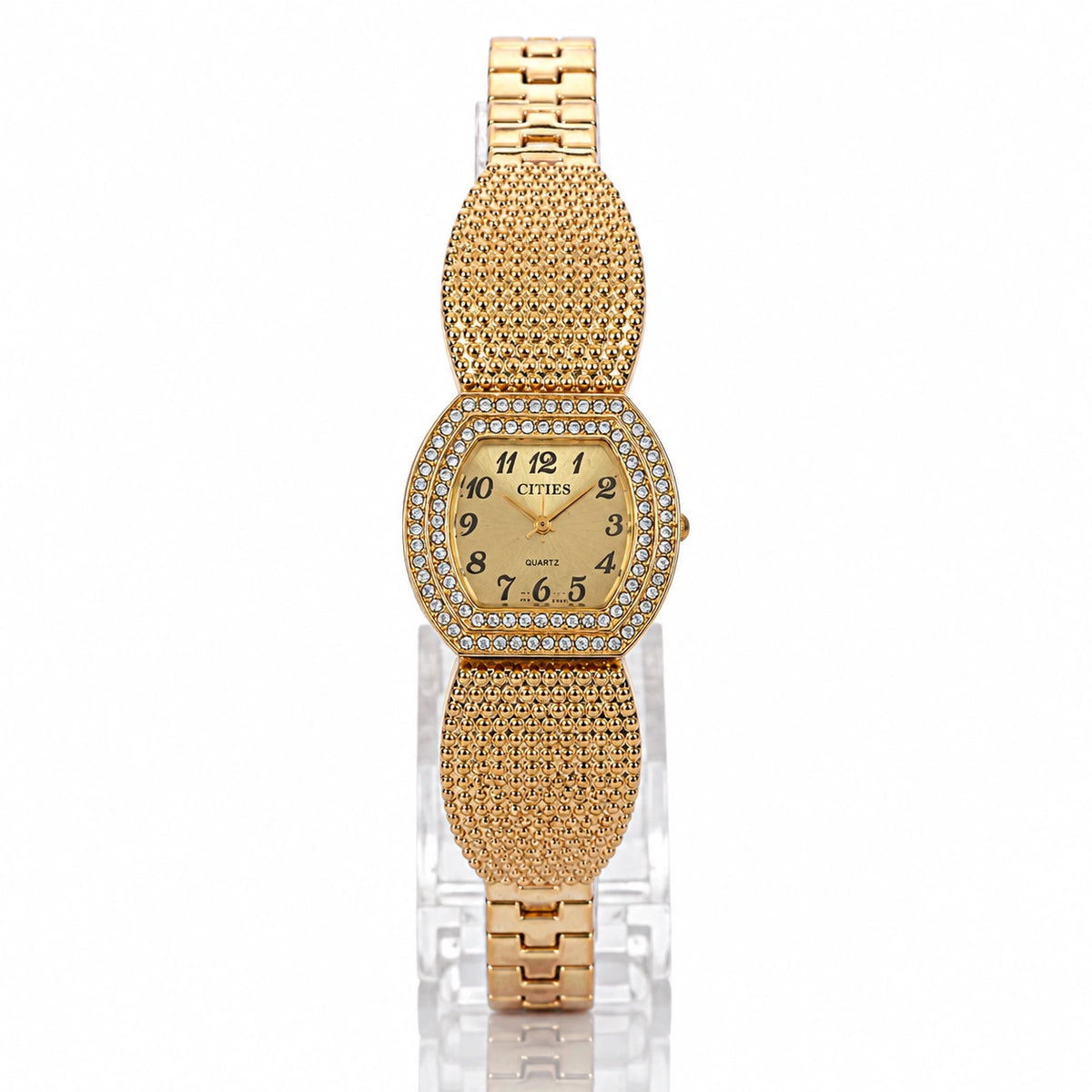 Jovera Joyce Aurelia Éclat Gold Crystal Heritage Timepiece