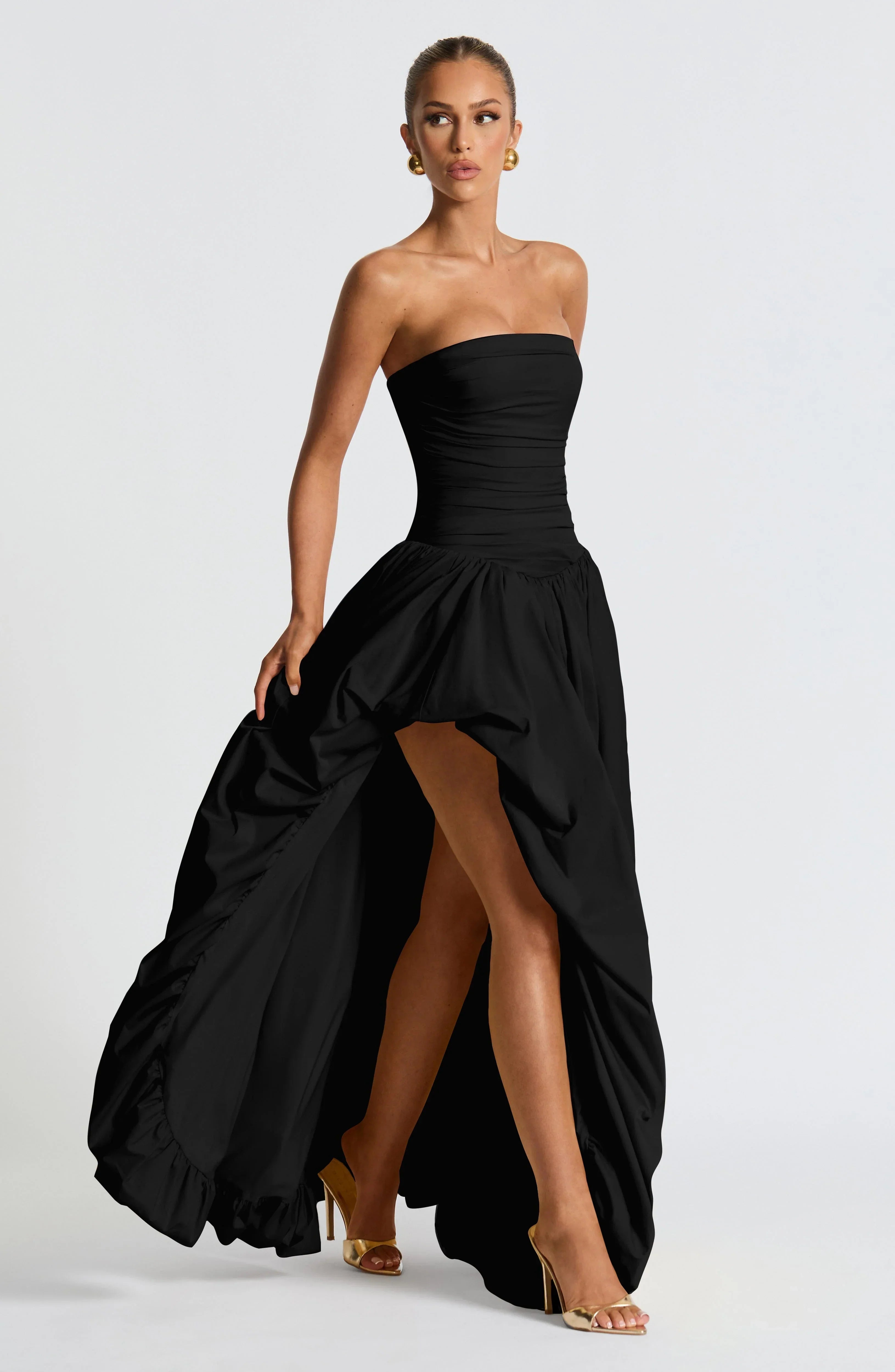 Women's Fashion Temperament Pure Color Sling Dress Jovera Joyce