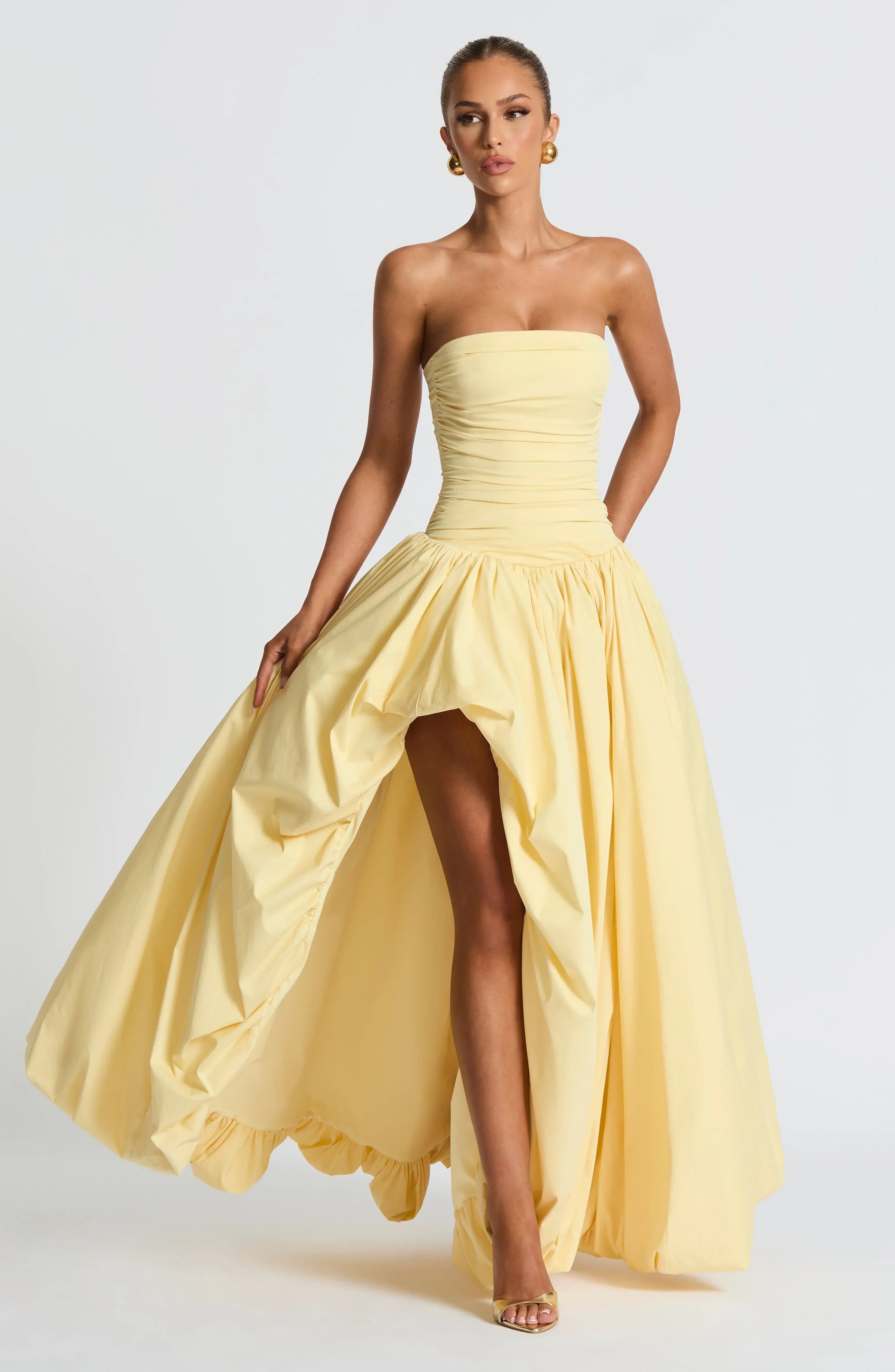 Women's Fashion Temperament Pure Color Sling Dress Jovera Joyce
