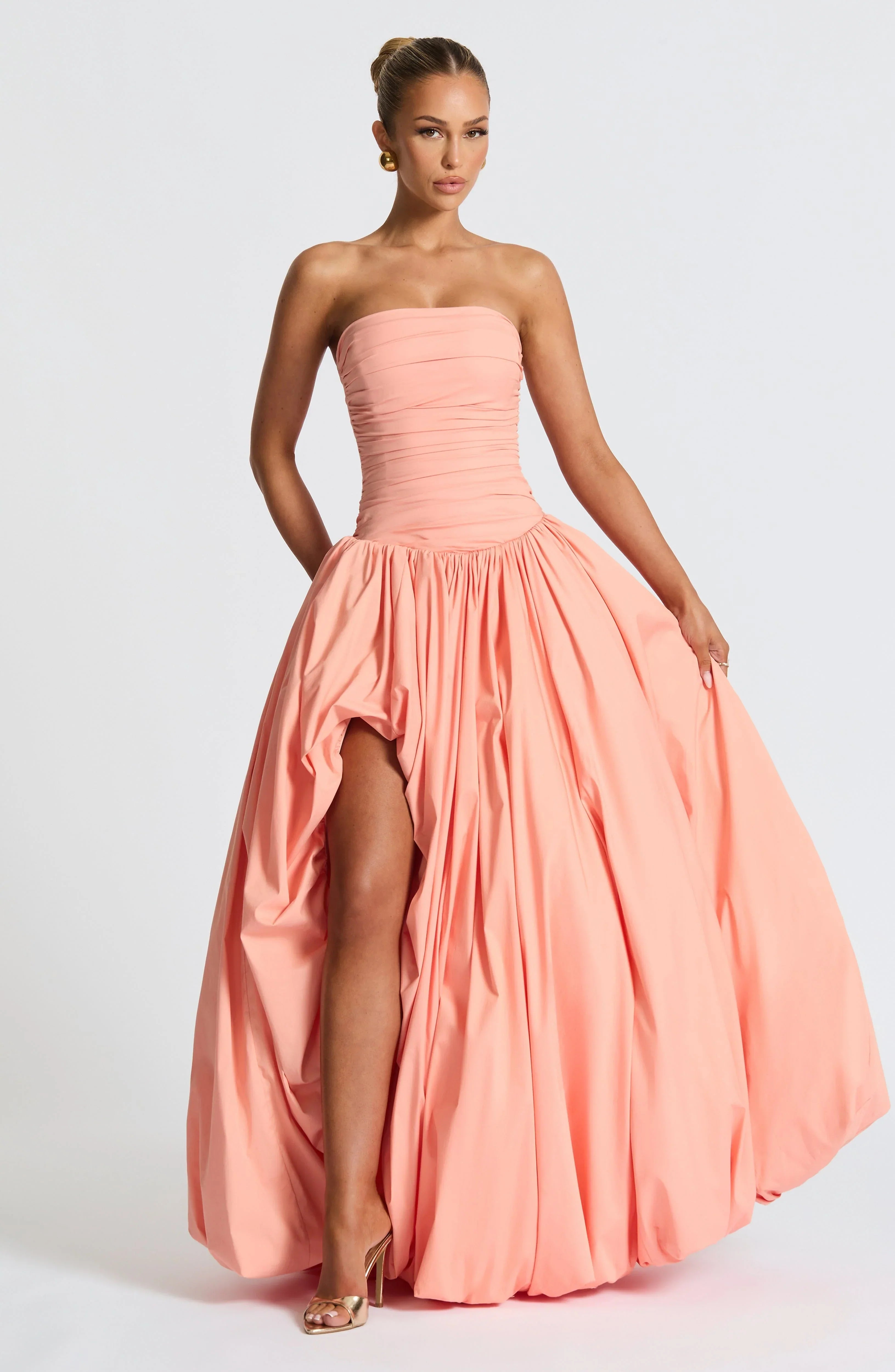 Women's Fashion Temperament Pure Color Sling Dress Jovera Joyce