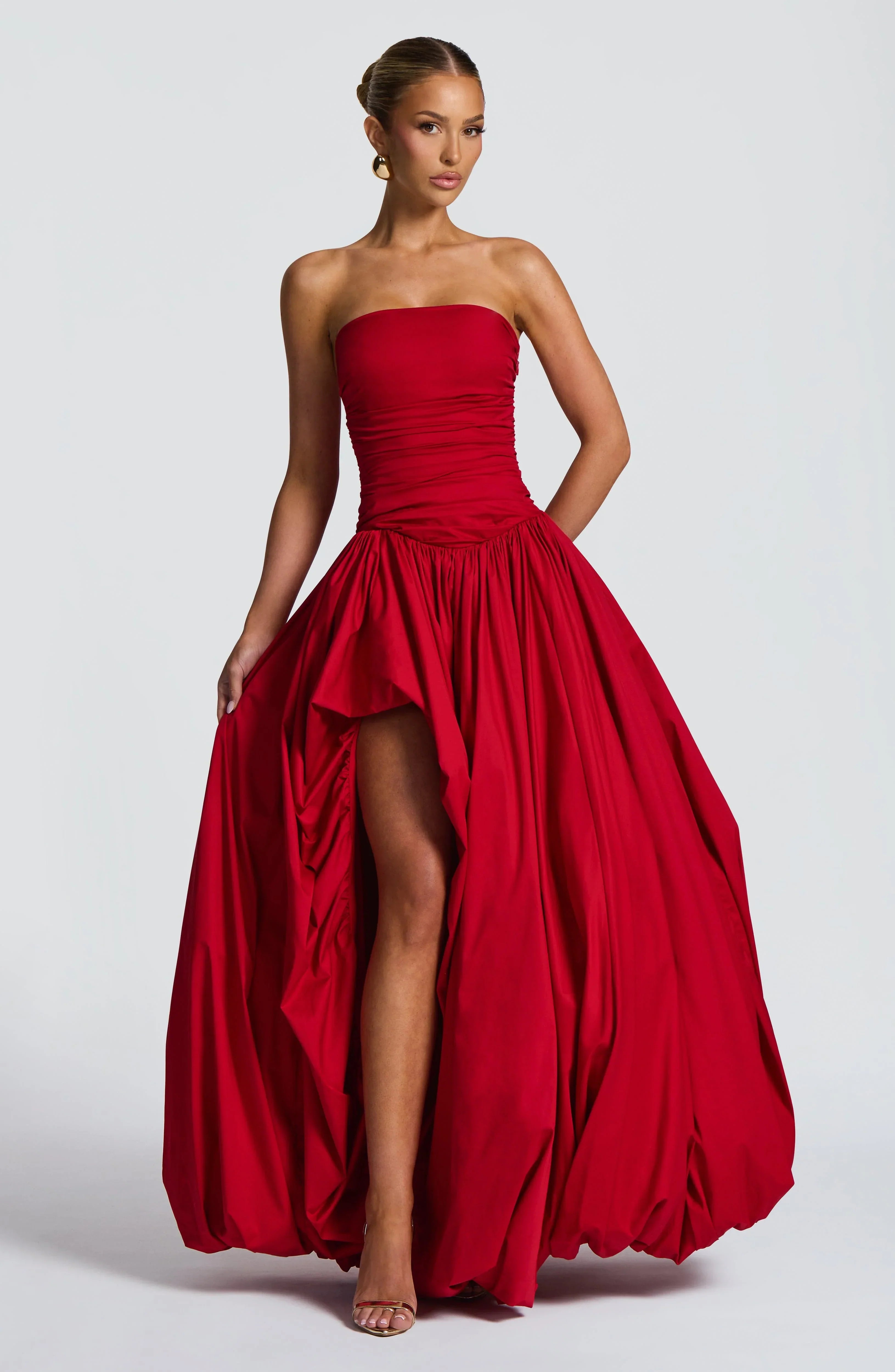 Women's Fashion Temperament Pure Color Sling Dress Jovera Joyce