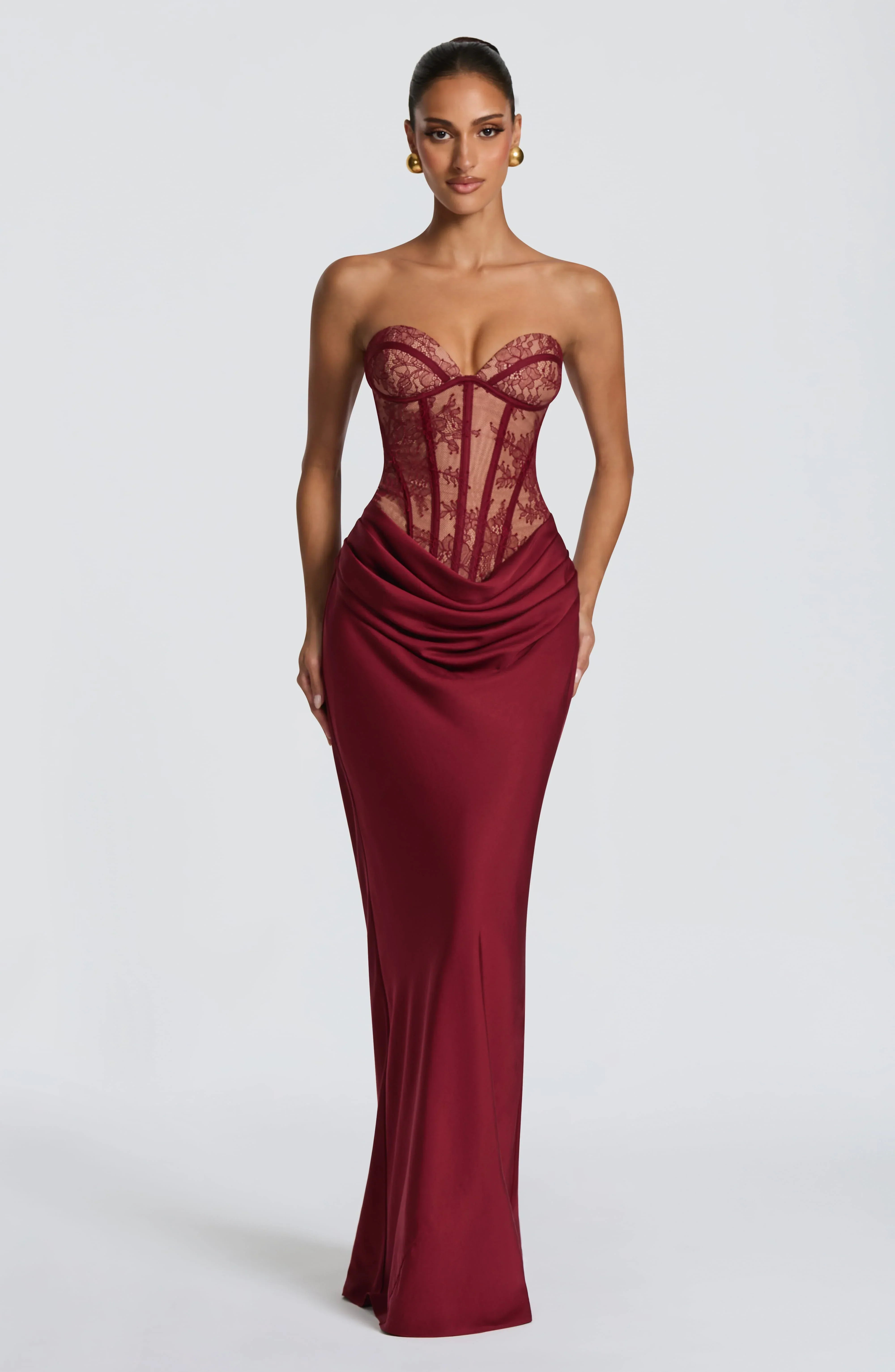 Lace Bodycon Slimming Evening Gown Dress Jovera Joyce