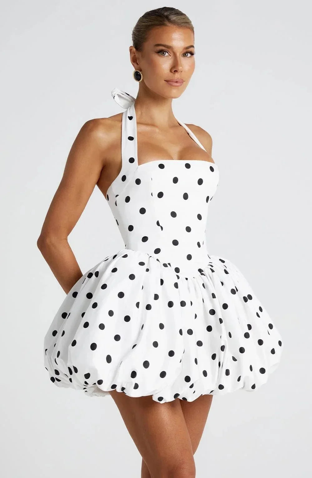 Amélie Noir Polka Mini - Jovera Joyce