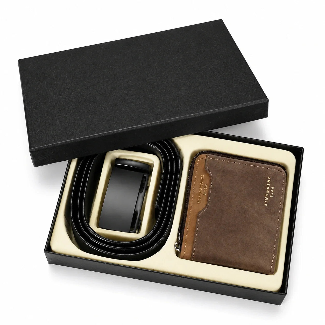 Jovera Joyce Regent Noir Executive Belt & Wallet Presentation Set