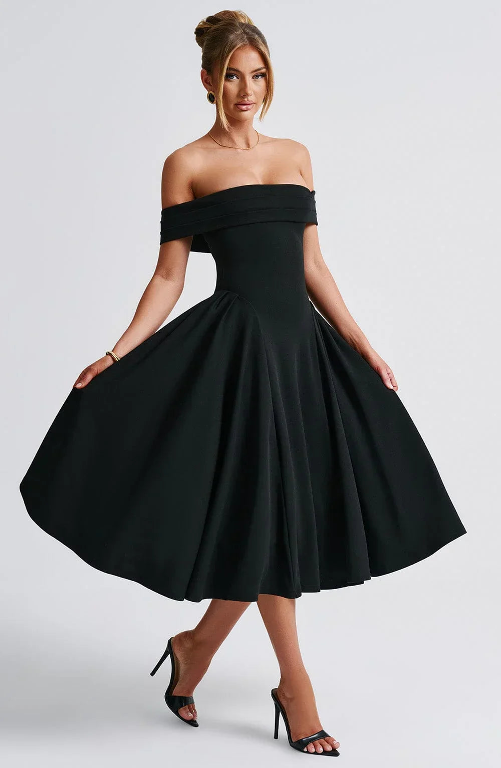 Fashion Personality Pure Color Tube-top Dress Women Jovera Joyce