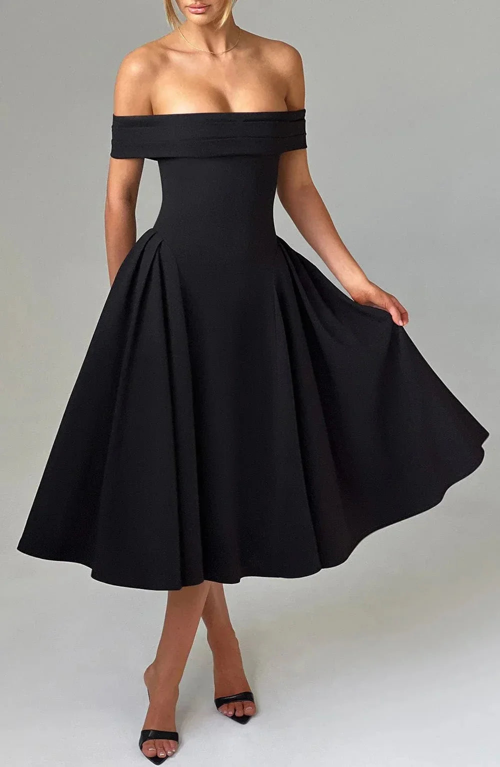 Mirabelle Étoile Midi Dress - Jovera Joyce