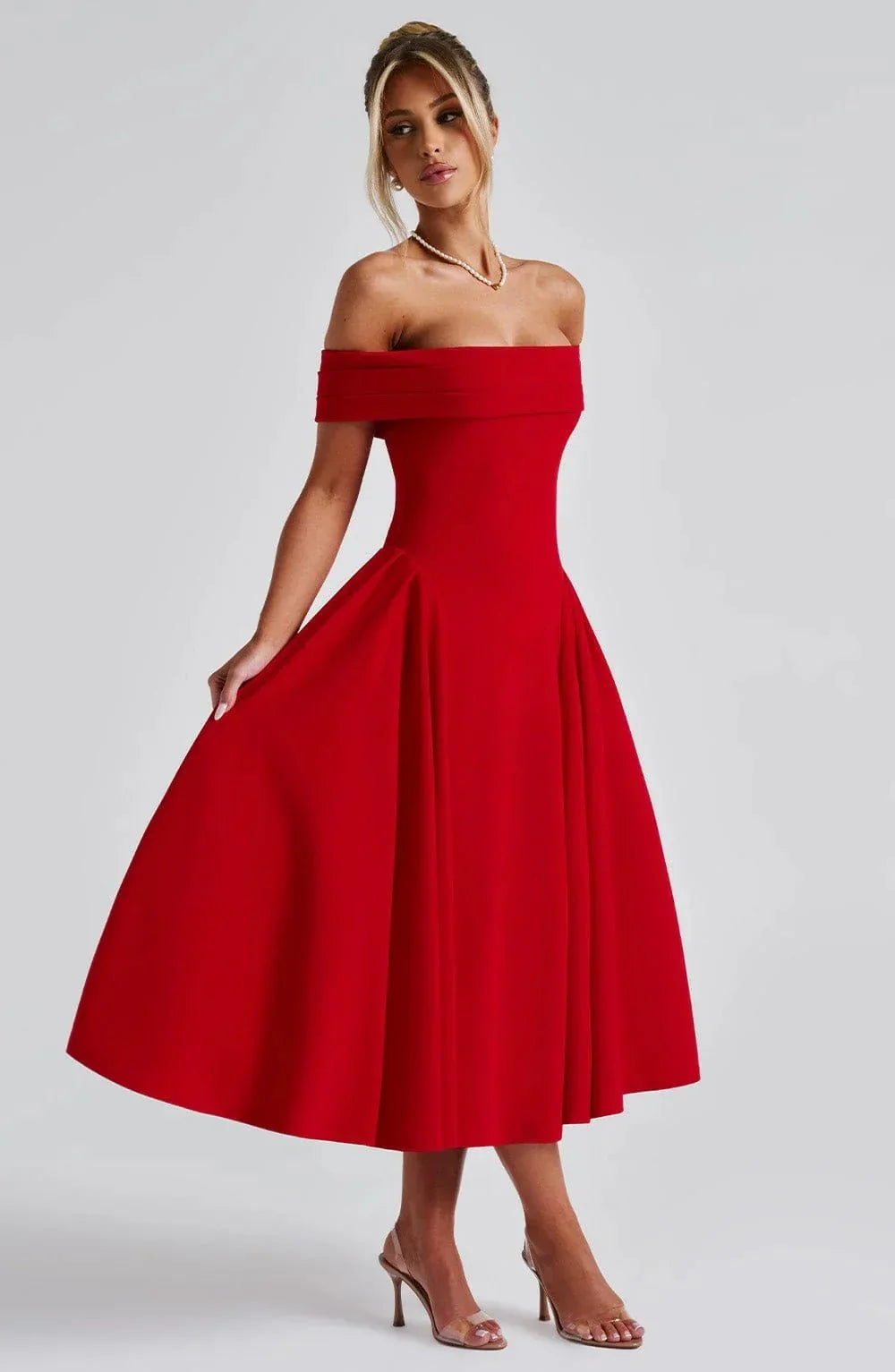 Mirabelle Étoile Midi Dress - Jovera Joyce