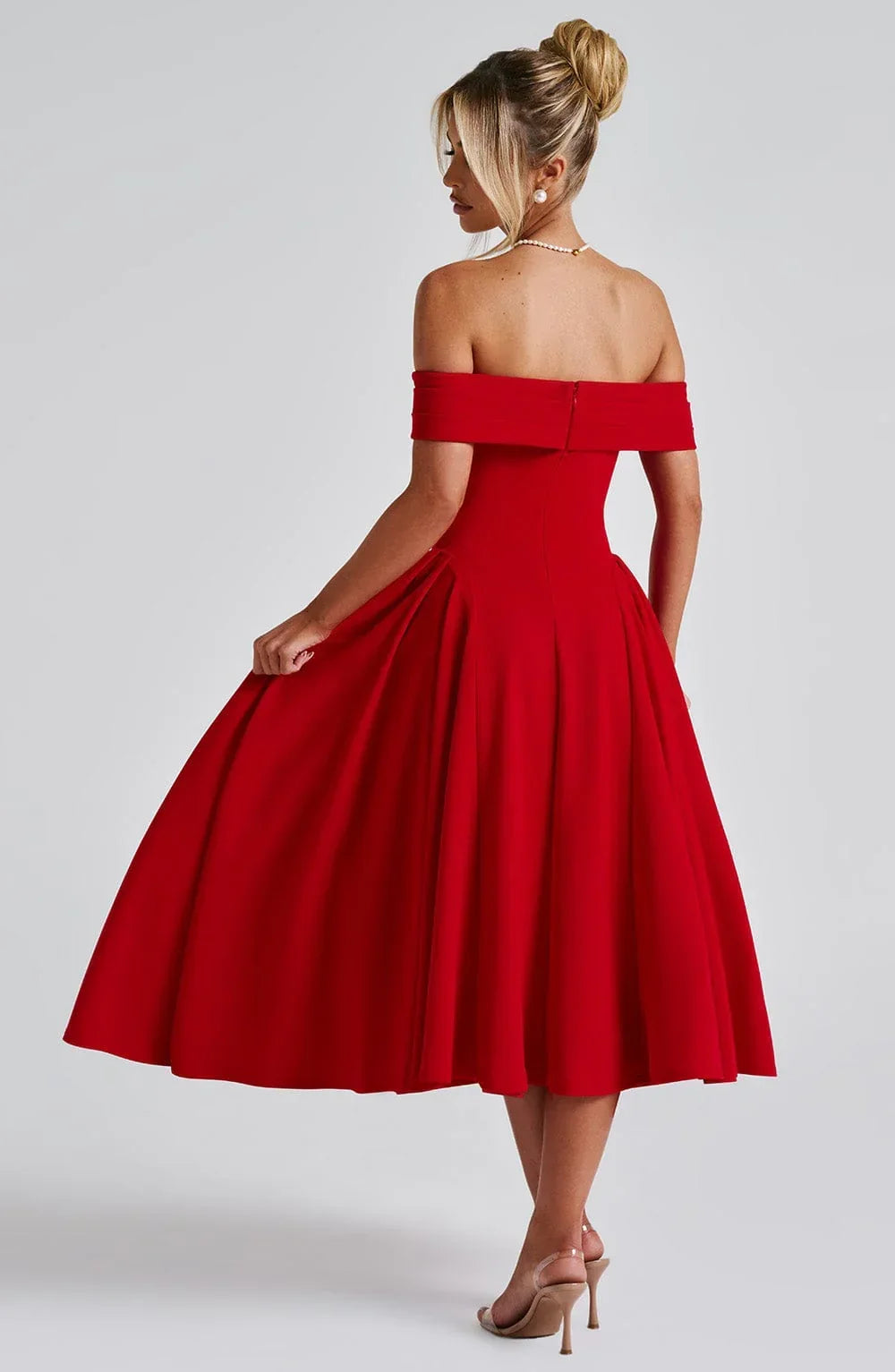 Fashion Personality Pure Color Tube-top Dress Women Jovera Joyce
