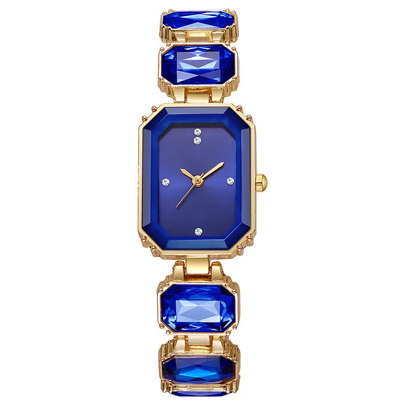 Xiaobingtang Watch Women's 2024 New Women's Watch Women's Watch Accessible Luxury Niche Women's Elegant High Appearance Full of Diamonds