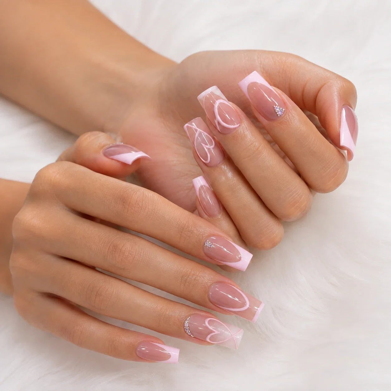 Jovera Joyce Blush Amour French Nail Couture Set
