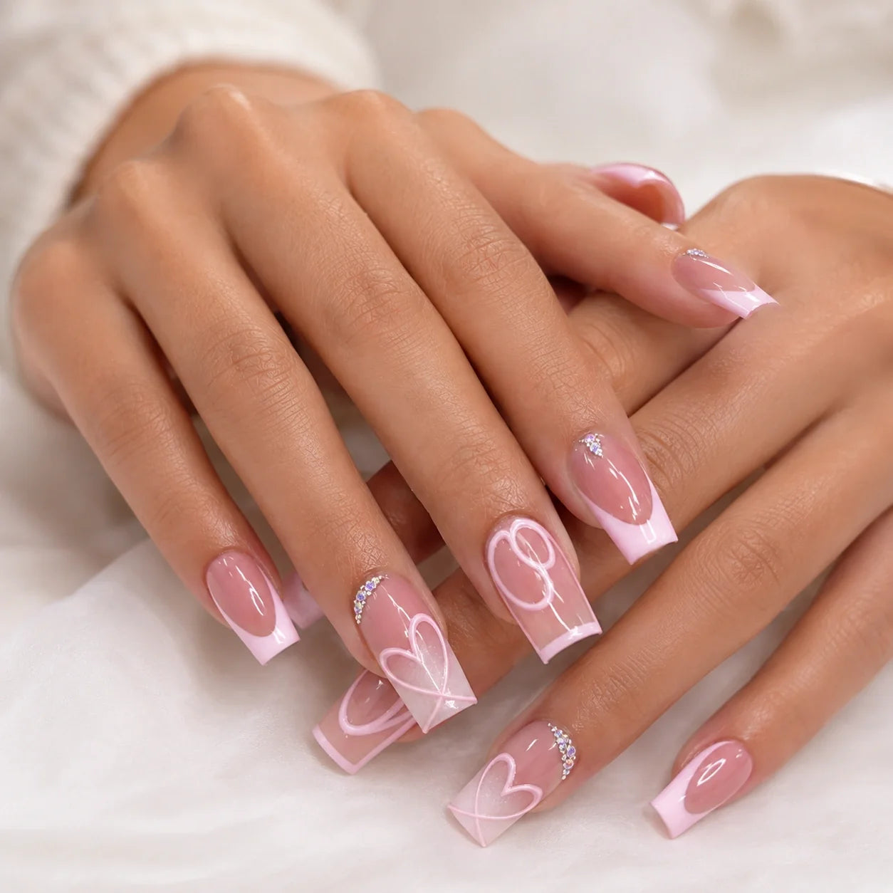 Jovera Joyce Blush Amour French Nail Couture Set