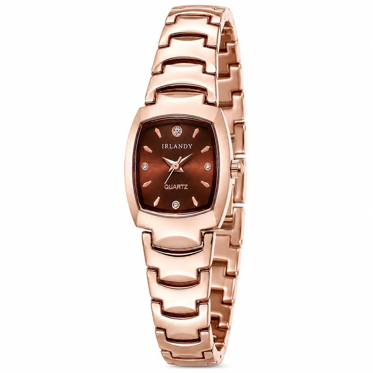 Jovera Joyce Élise Arcadia Sculpted Quartz Bracelet Watch
