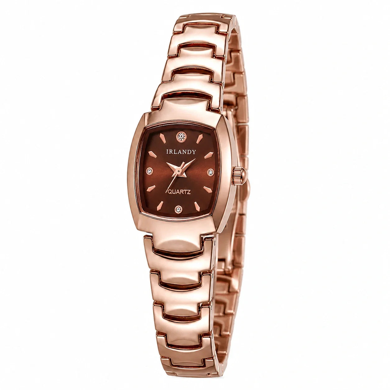 Jovera Joyce Élise Arcadia Sculpted Quartz Bracelet Watch