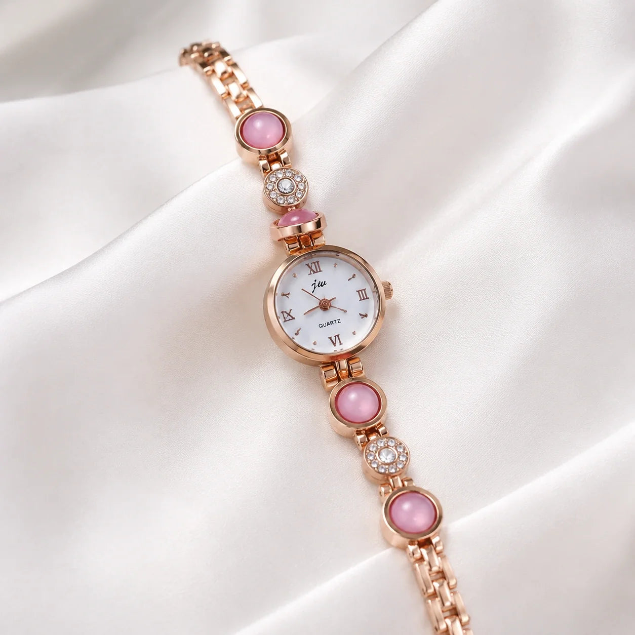 Jovera Joyce Aurelia Cabochon Royale Bracelet Watch