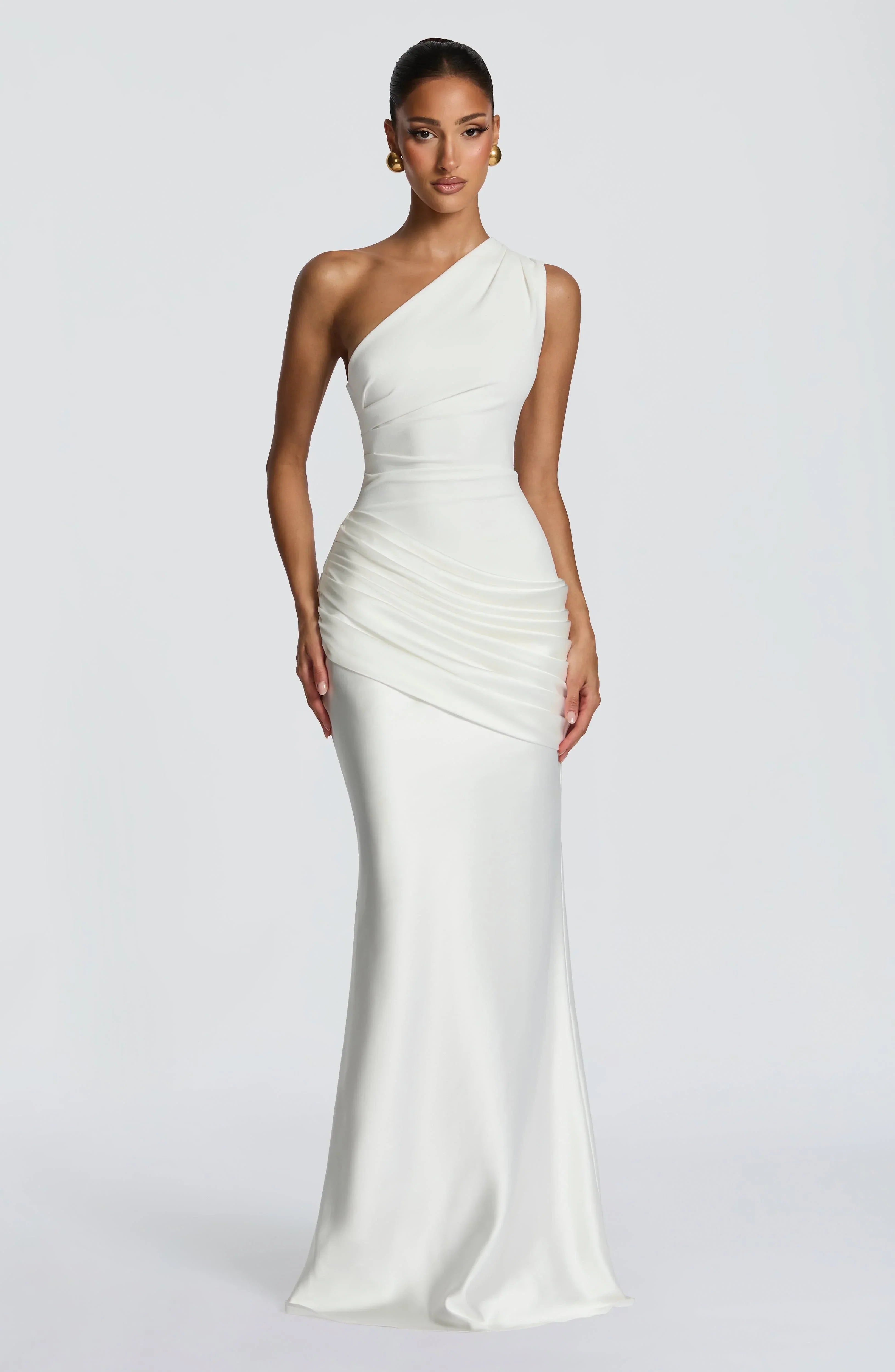 Elegant Womens Long One-Shoulder Dress Jovera Joyce